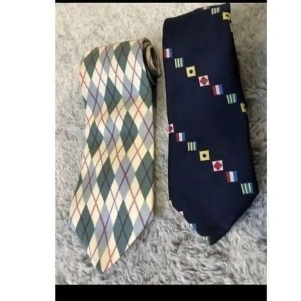 2 Preppy Ties, Mystic Nautical , J Crew